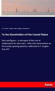 Cover von To the Shareholders of the Crystal Palace