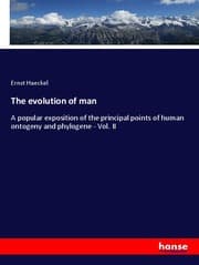 Cover von The evolution of man
