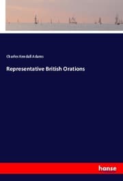 Cover von Representative British Orations