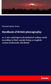 Cover von Handbook of British phonography;