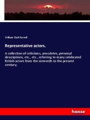 Cover von Representative actors.