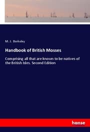 Cover von Handbook of British Mosses