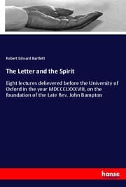 Cover von The Letter and the Spirit