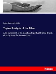 Cover von Topical Analysis of the Bible
