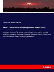 Cover von Fenn's Compendium of the English and foreign funds,
