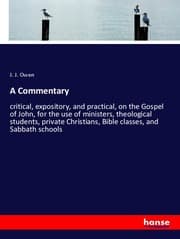 Cover von A Commentary