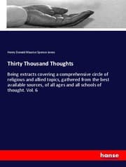 Cover von Thirty Thousand Thoughts