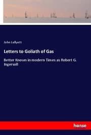 Cover von Letters to Goliath of Gas