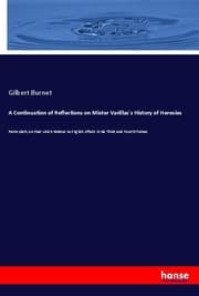 Cover von A Continuation of Reflections on Mister Varillas's History of Heresies