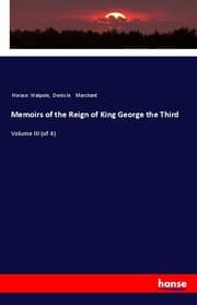 Cover von Memoirs of the Reign of King George the Third