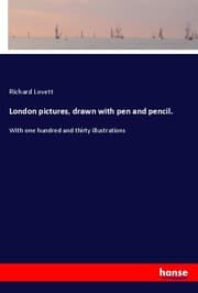 Cover von London pictures, drawn with pen and pencil.