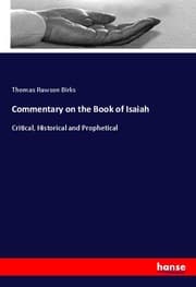 Cover von Commentary on the Book of Isaiah