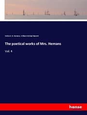 Cover von The poetical works of Mrs. Hemans