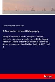 Cover von A Memorial Lincoln Bibliography