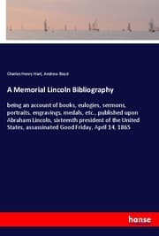 Cover von A Memorial Lincoln Bibliography