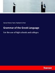 Cover von Grammar of the Greek Language