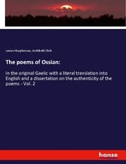 Cover von The poems of Ossian: