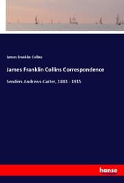 Cover von James Franklin Collins Correspondence