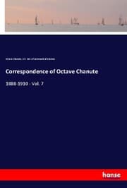 Cover von Correspondence of Octave Chanute