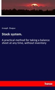 Cover von Stock system.