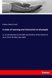 Cover von A voice of warning and instruction to all people