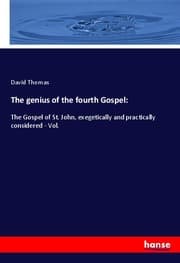Cover von The genius of the fourth Gospel: