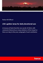 Cover von Life's golden lamp for daily devotional use: