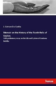 Cover von Memoir on the History of the Tooth-Relic of Ceylon;