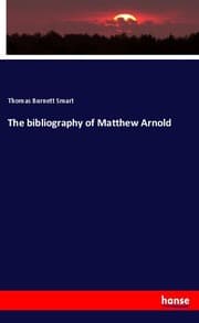 Cover von The bibliography of Matthew Arnold