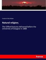 Cover von Natural religion;