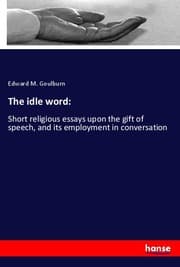 Cover von The idle word:
