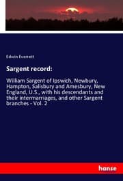 Cover von Sargent record: