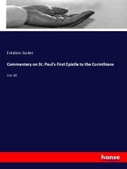 Cover von Commentary on St. Paul's First Epistle to the Corinthians