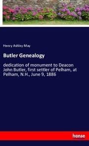 Cover von Butler Genealogy