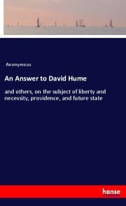 Cover von An Answer to David Hume