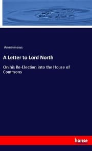 Cover von A Letter to Lord North