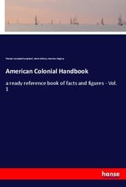 Cover von American Colonial Handbook