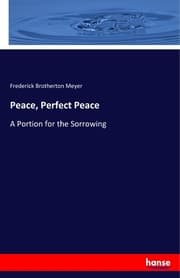 Cover von Peace, Perfect Peace