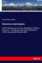 Cover von Elementa entomologica:
