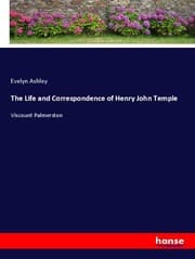 Cover von The Life and Correspondence of Henry John Temple
