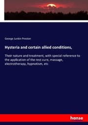 Cover von Hysteria and certain allied conditions,