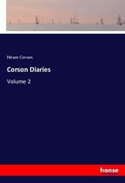 Cover von Corson Diaries