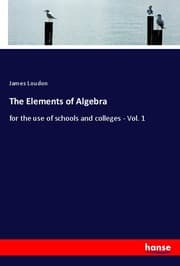 Cover von The Elements of Algebra