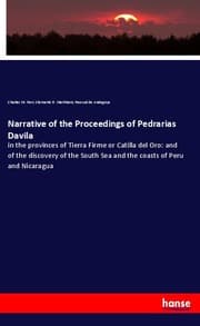 Cover von Narrative of the Proceedings of Pedrarias Davila