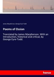 Cover von Poems of Ossian