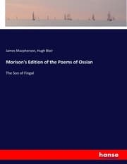 Cover von Morison's Edition of the Poems of Ossian