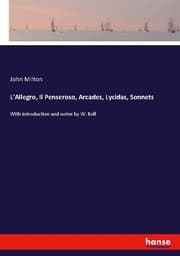Cover von L'Allegro, Il Penseroso, Arcades, Lycidas, Sonnets