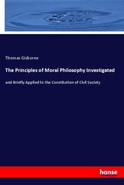 Cover von The Principles of Moral Philosophy Investigated