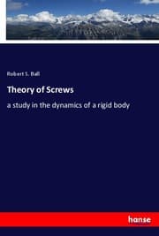 Cover von Theory of Screws