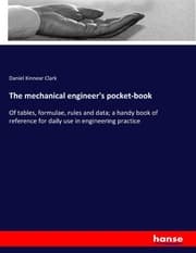 Cover von The mechanical engineer's pocket-book